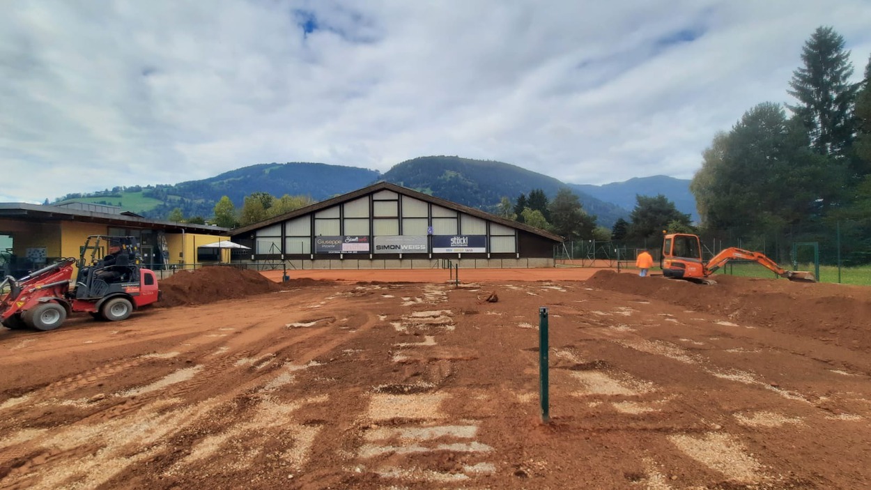 Generalsanierung unserer Tennisplätze – Startschuss am 29.09.2025